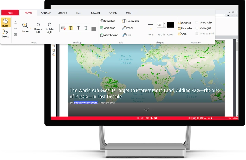 image of pc monitor